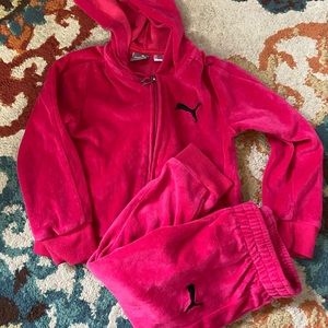 Puma Jogging Suit 3T Girls Like New